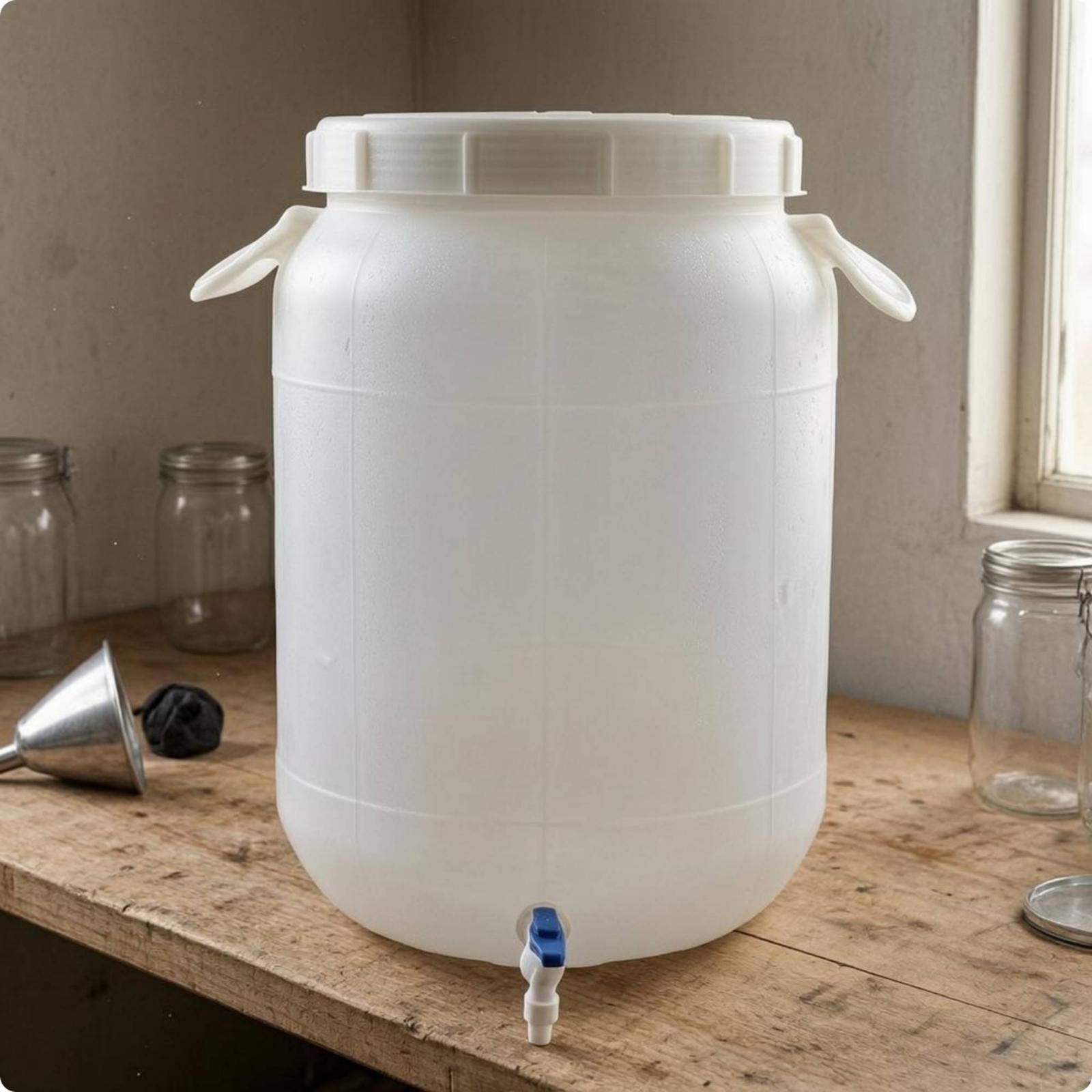 Food Storage Is - Gıda Sınıfı Plastik Saklama Varili Dayanıklı