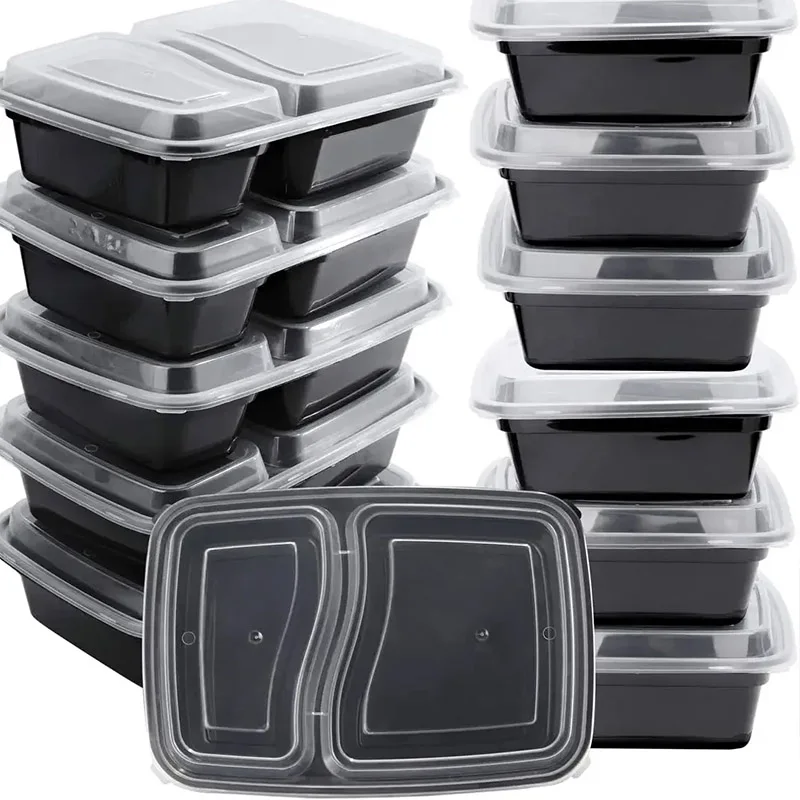 Food Storage Jar Set - 10 takım kapaklı tek kullanımlık yiyecek