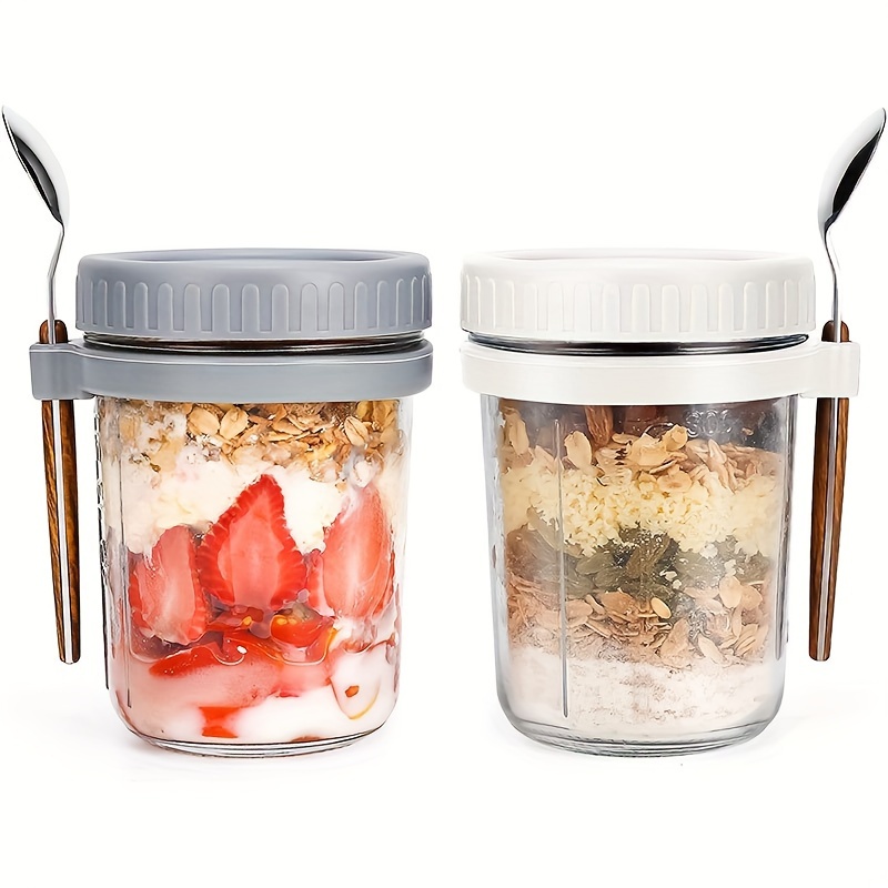 1 adet/2 adet Cam Yulaf Ezmesi - Food Storage Set Glass incelemesi ve fiyatı