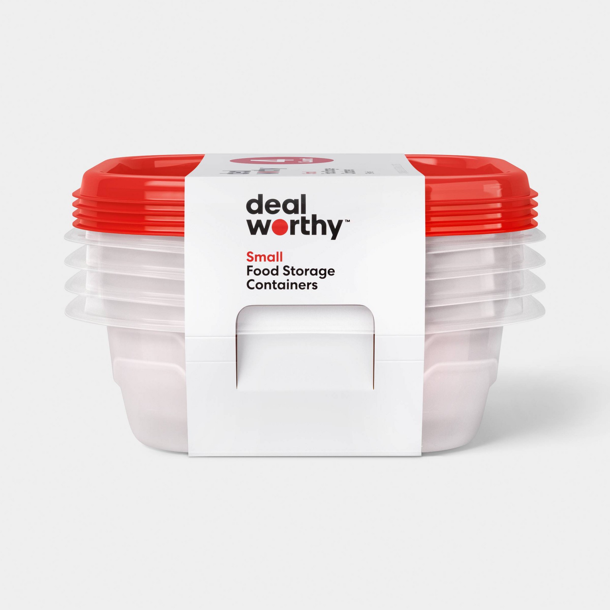4 adet küçük kare gıda saklama - Food Storage Square Containers incelemesi ve fiyatı