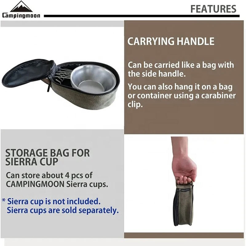 CAMPINGMOON S220-B Kanvas Mini - Food Storage Hiking incelemesi ve fiyatı