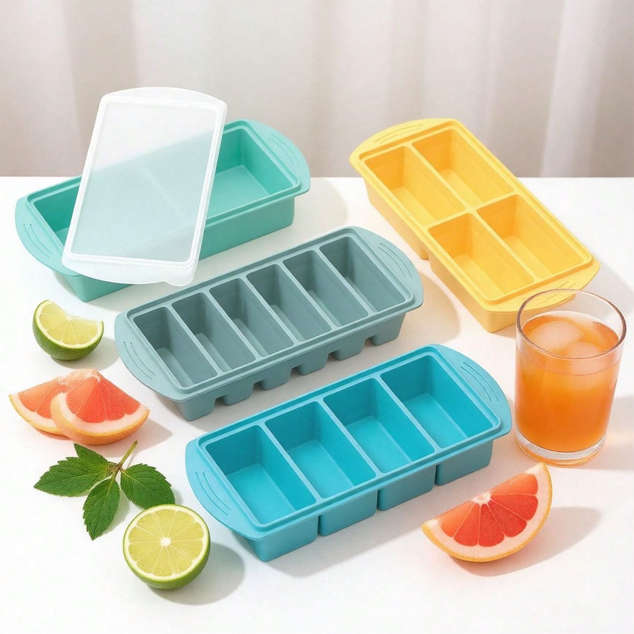 Kapaklı Silikon Dondurucu Teps - Xl Food Storage Containers With Lids incelemesi ve fiyatı