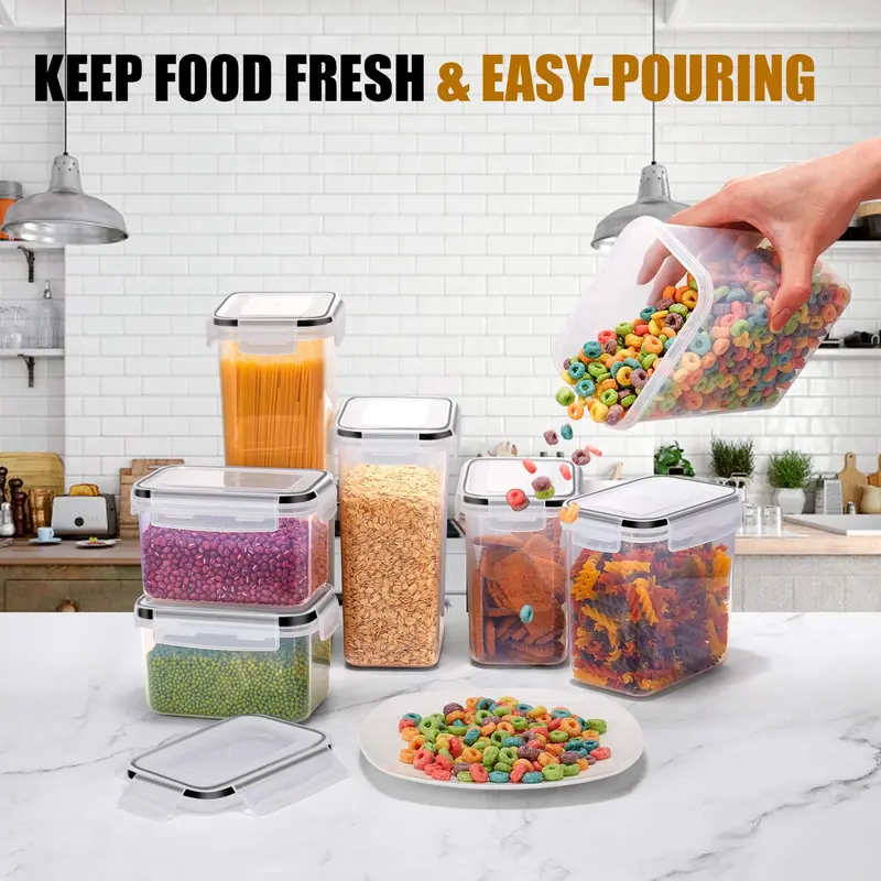 7 Parça Mutfak Gıda Saklama Ka - Food Storage Jar Set incelemesi ve fiyatı