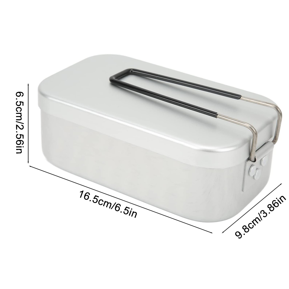 800 ML Alüminyum Öğle Yemeği K - Food Storage Hiking incelemesi ve fiyatı