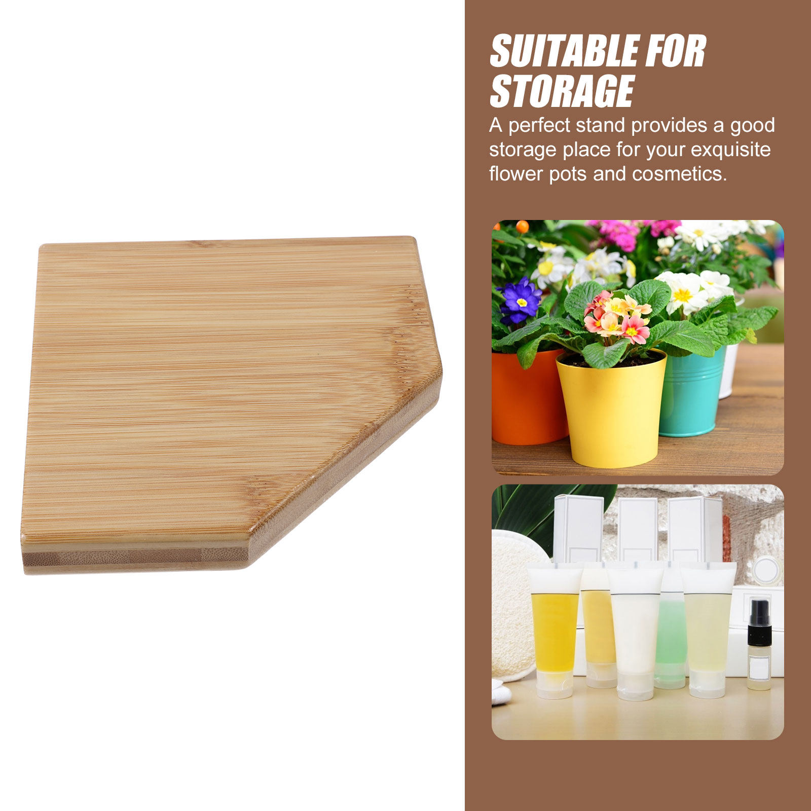 1 Set Bambu Köşe Duvar Rafı, E - Food Storage In Plants incelemesi ve fiyatı