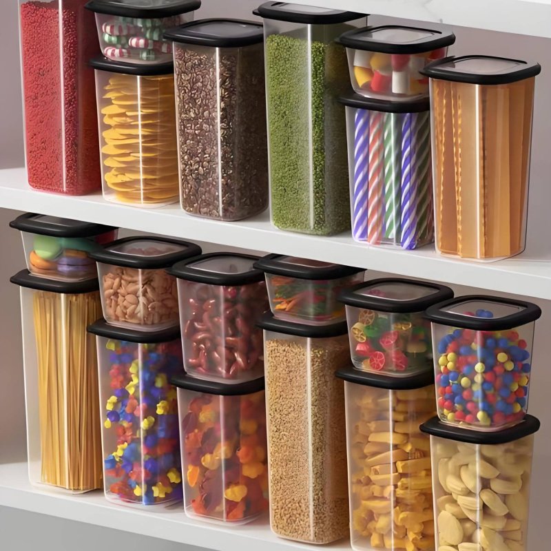 6 Parça Hava Geçirmez Gıda Sak - Food Storage Organization incelemesi ve fiyatı