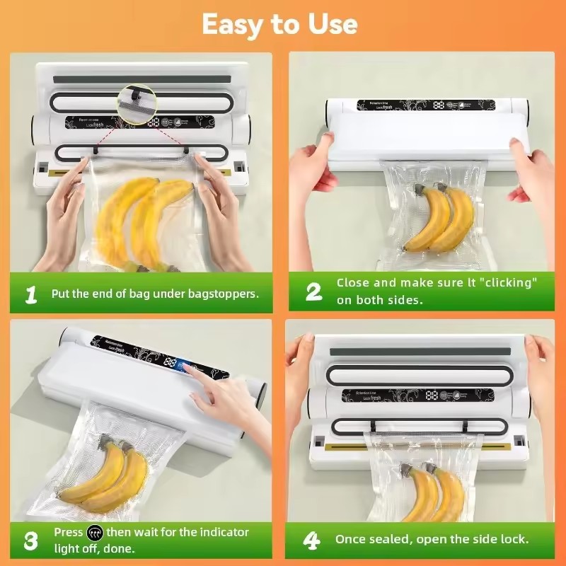 Gıda Saklama Vakum Makinesi 75 - Food Storage Vacuum Seal incelemesi ve fiyatı