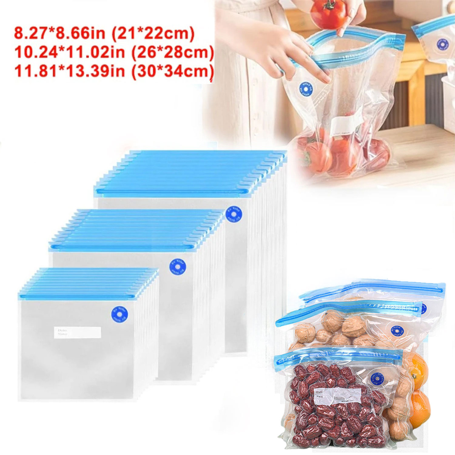 Sous Vide Torbaları Yeniden Ku - Food Storage Vacuum Bags incelemesi ve fiyatı