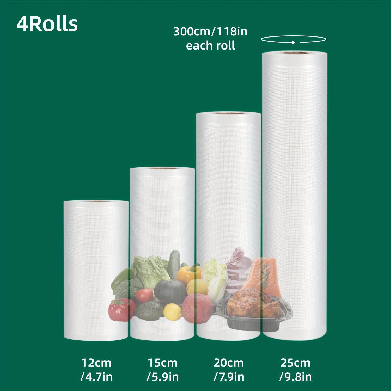 4'lü Vakumlu Kapatma Rulosu Se - Food Storage Vacuum Seal incelemesi ve fiyatı