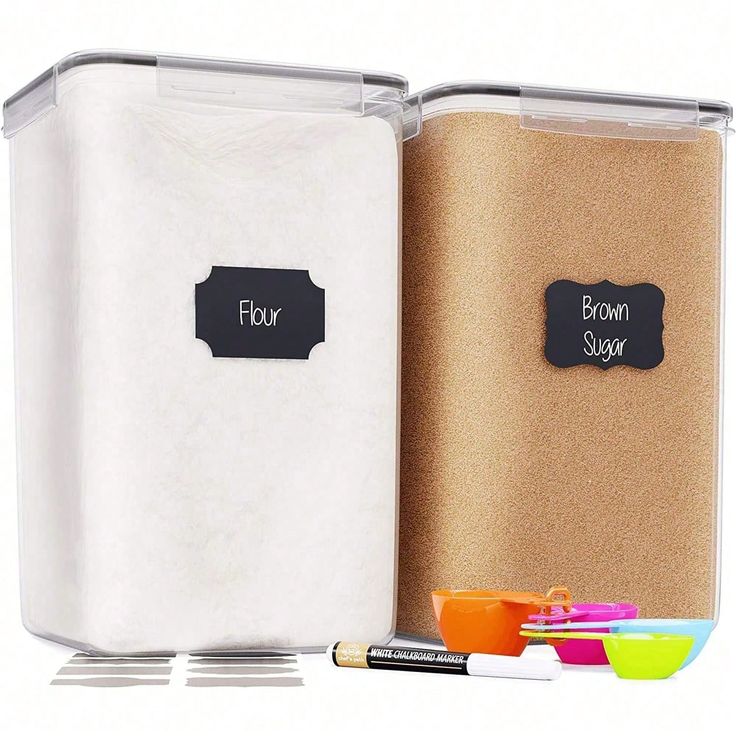 Ekstra Büyük Un ve Şeker Sakla - Xl Food Storage Containers With Lids incelemesi ve fiyatı