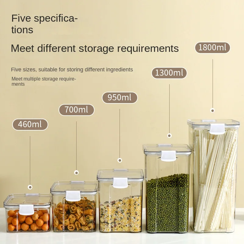 Mutfak için mühürlü kavanozlar - Food Storage Jar Set incelemesi ve fiyatı