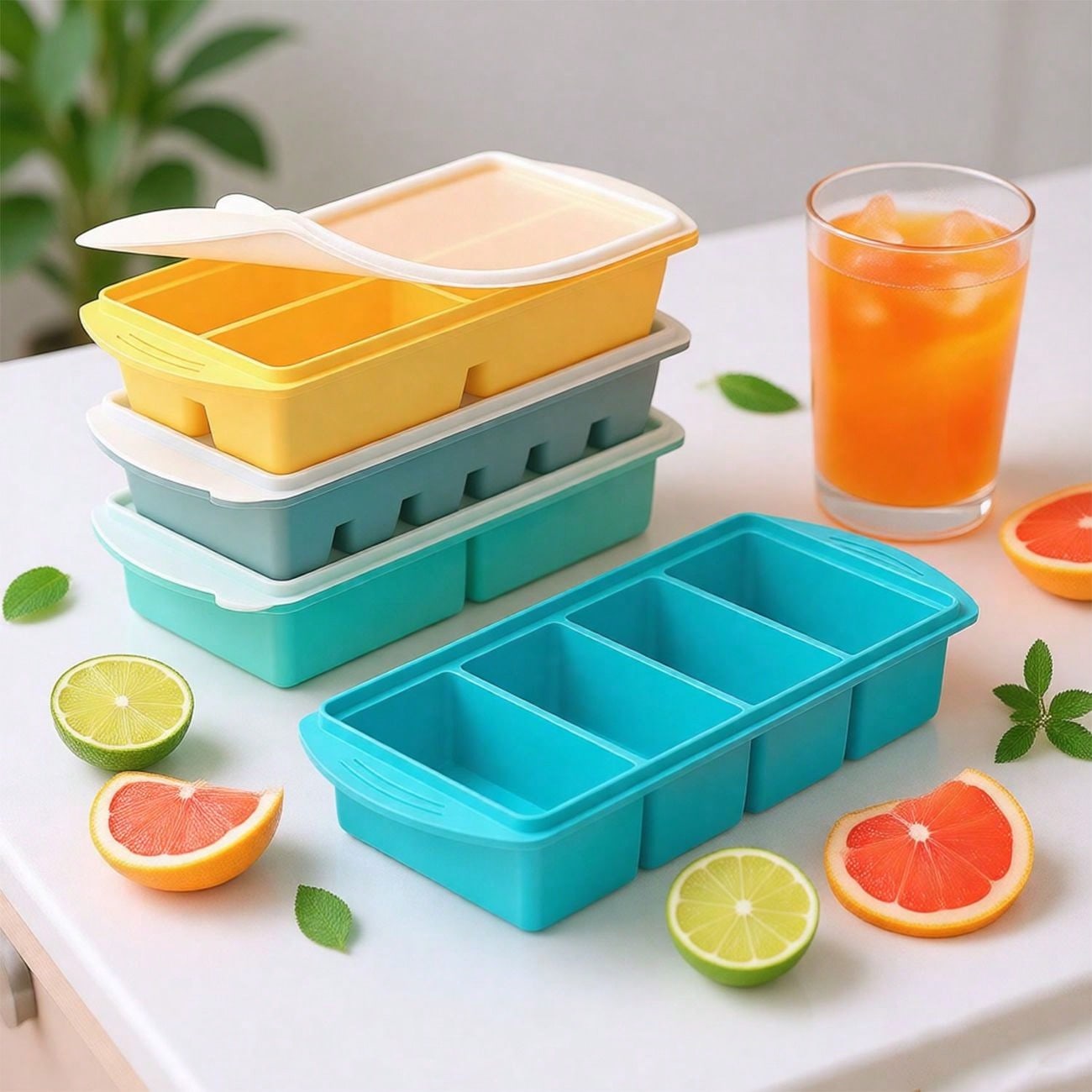 Kapaklı Silikon Dondurucu Teps - Xl Food Storage Containers With Lids incelemesi ve fiyatı