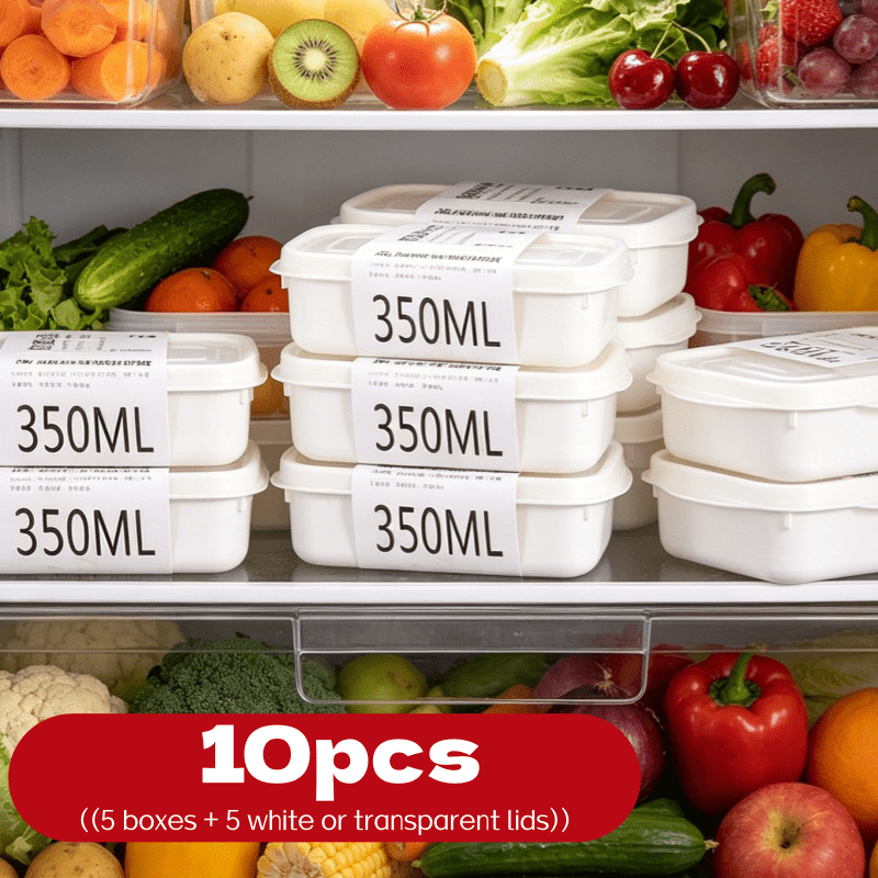 10 Adet Yeniden Kullanılabilir - Food Storage Square Containers incelemesi ve fiyatı