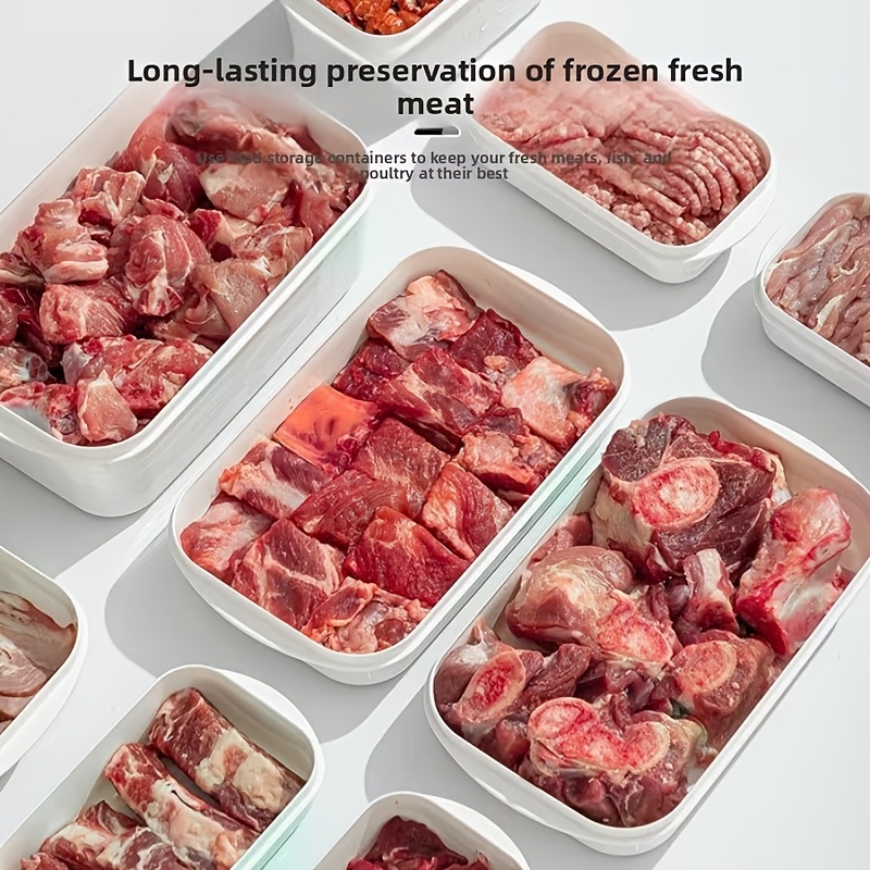 10 Adet Yeniden Kullanılabilir - Food Storage Square Containers incelemesi ve fiyatı