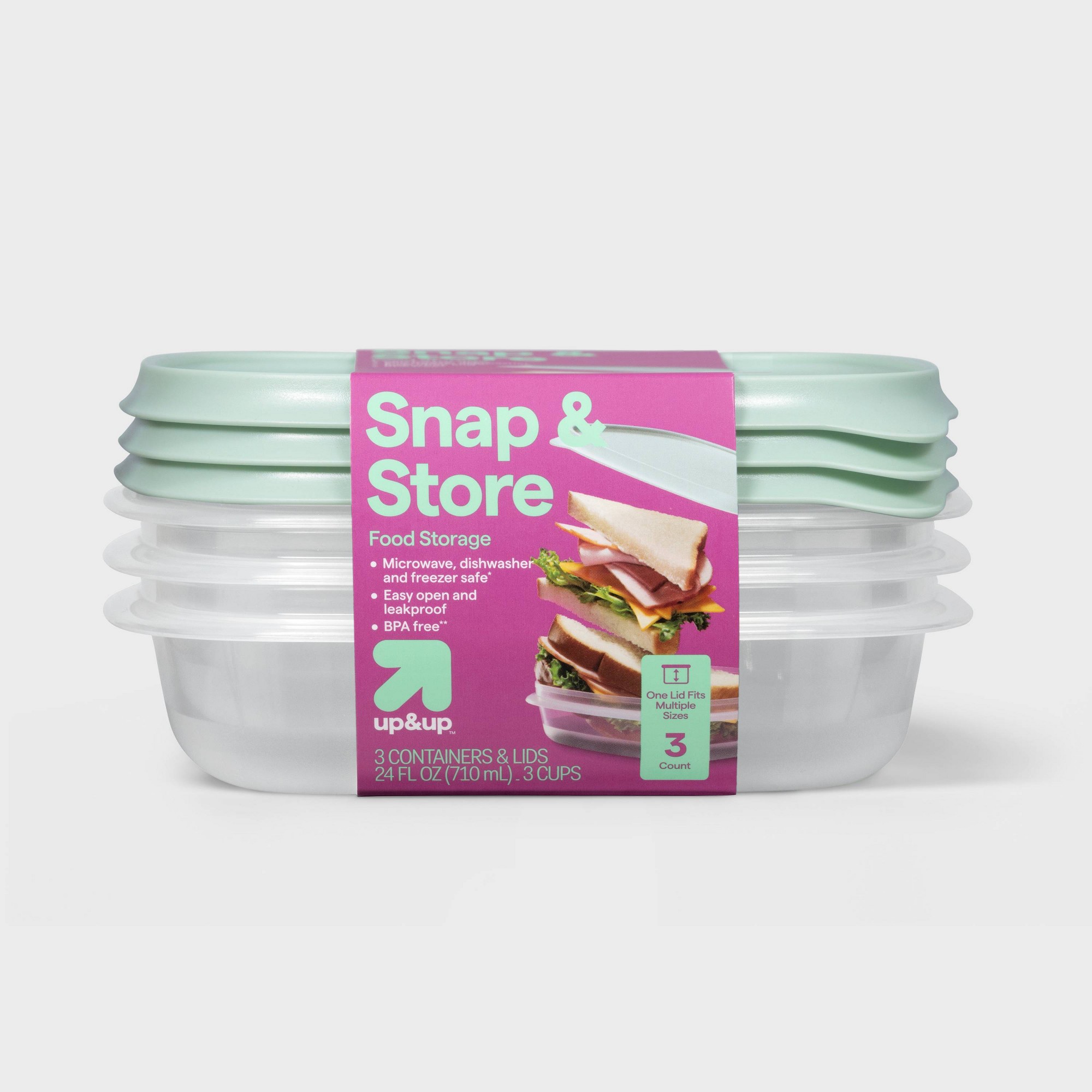 3 adet kare şekilli, kilitli k - Food Storage Square Containers incelemesi ve fiyatı