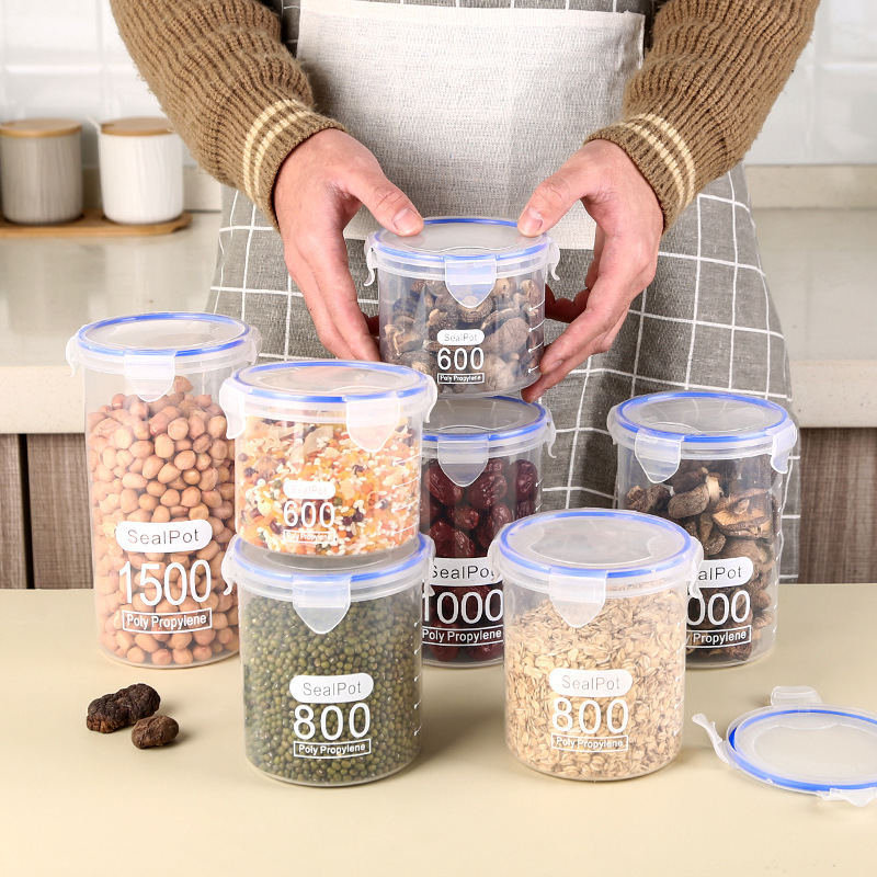 1-4 adet mühürlü kavanoz ölçek - Food Storage Jar Set incelemesi ve fiyatı